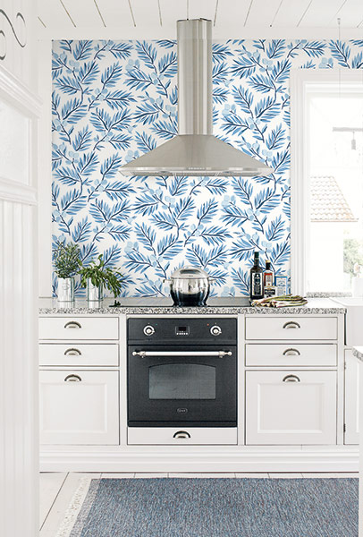 Tapete - Navy, Grey & White - Dutch Wallcoverings First Class