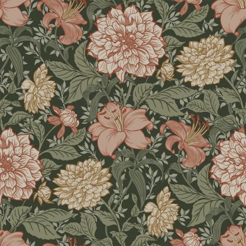 Esta Home - Vintage Flowers 158-139381