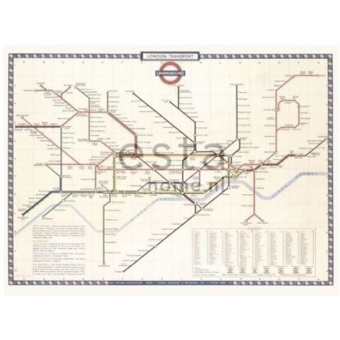 Esta XL Photowalls London Transport 158209