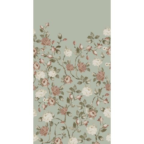 Esta Home - Vintage Flowers PhotowallXL 159213 - Repeatable