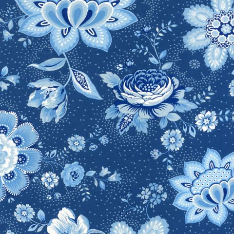 Pip Studio III tapete Folklore Chintz Dark Bleu 341013