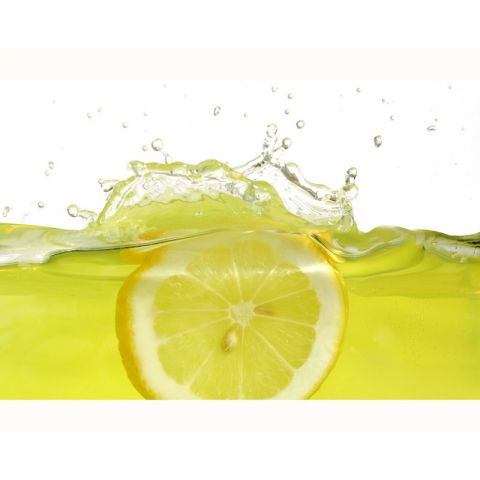 XXL Walpaper Lemon Slice in water