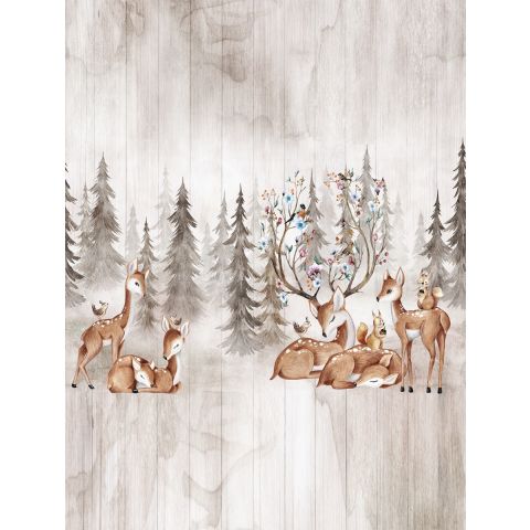 CUTE WALLS DEER CAMP - GREIGE CW6046-1