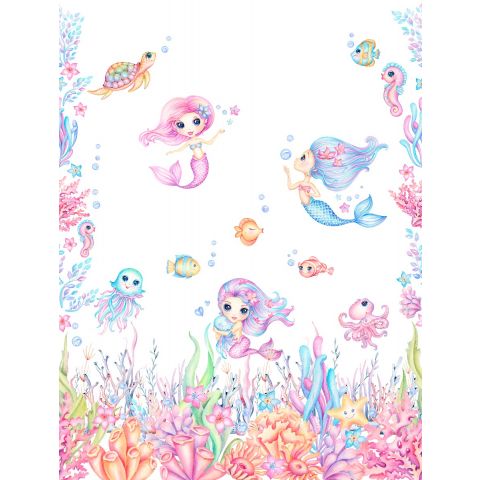 CUTE WALLS LITTLE MERMAIDS CW6059-1