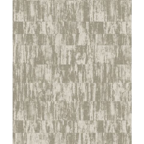 Dutch Wallcoverings First Class Ferrara Distressed linen Champagne & Gold FR01003