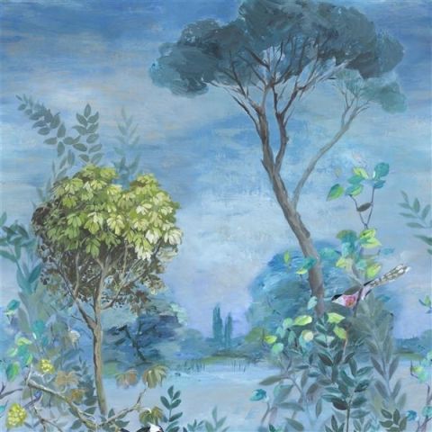 Designers Guild Mandora - Giardino Segreto Delft Scene 1 PDG1056/01