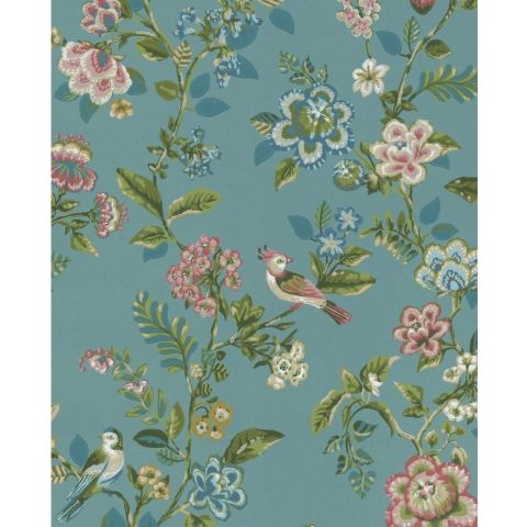 Pip Studio Wallpaper IV - Botanical Print Blue - 375062