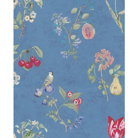 Pip Studio Wallpaper IV - Cherry Pip Dark Blue - 375025