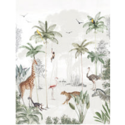 DUTCH WALLCOVERINGS - ANNET WEELINK VOL.1 WILDLIFE'S PLAYGROUND "REPEATABLE"