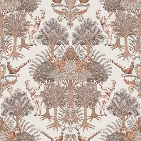 Dutch Wallcoverings - Tapestry - Nordic Deer Forest Beige 